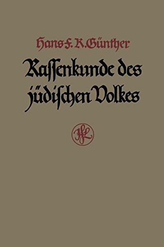 Preisvergleich Produktbild Rassenkunde Des Judischen Volkes