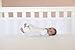 Safe Dreams 4-Sided Cot Wrap with 100% cotton surface (White)