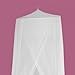STKC Store Baby Mosquito Net Baby Toddler Bed Crib Canopy Netting White