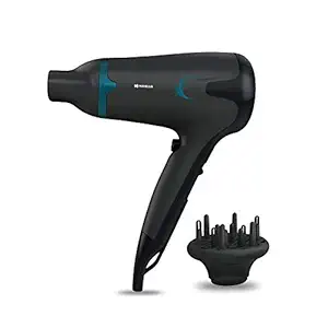 Havells HD3270 2-in-1 1700 Watts Hair Dryer with Diffuser and Thin Concentrator - Black