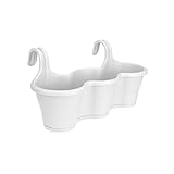 Hängen Sie Ihren Balkonkasten zur Sicherheit immer an die Innenseite Ihres Balkons.