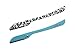 Brow Shaper Hair Removal Dermaplaning Tool Set of 2 Blue Leopard Print Colletion Pain Free, Safe and Portable. Great for Eyebrows, Peach Fuzz and all Types of Facial Hair
