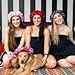 Dilly's Collections - Microfiber Shower Caps - Comfortable Adult Size- Hair Protection Bath Cap- Saves The Blow Out- Premium MICROFIBER Toweling- Seals Out the Humidity During Shower - Protects The Hair Treatment - Large Damask Shower Caps