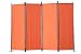 Produktbild Angel Living Gartensichtschutz Paravent 4tlg Raumteiler Trennwand Sichtschutz Balkon (Orange)