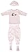 name it Baby Girls' Blouse -  Pink - Ballerina - 0-3 Months