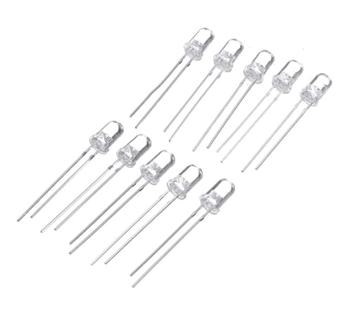 DEPOKE 100 Pics 3in1 RGB Auto Flashing 5mm LED slow flash and fast flash