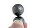 HTI 2 12Mm Magnetic Round Ball Hematite Singing Magnets Toys (Black)
