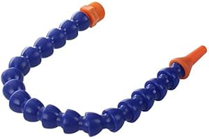 SAGASAVE 5 Pz Tubo flessibile di refrigerante in plastica per olio da 1/4 "PT Filettatura tubo rotondo ugello per tornio CNC e sistema di raffreddamento ad acqua (40 cm)