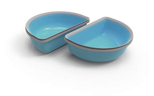 SureFeed - Cuenco de plástico, Color Azul