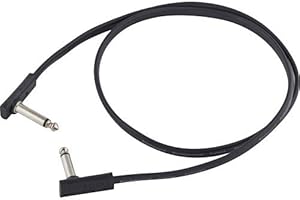 ROCKBOARD BY WARWICK Flat Patch Cable 80 cm Black
