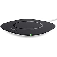 Belkin Boost Up - Base de carga inalámbrica de 5 W para iPhone X, iPhone 8 Plus, iPhone 8, compatible con Samsung Galaxy S9/S9+/S8/S8+ y otros dispositivos habilitados con Qi (Certificación Qi), negro