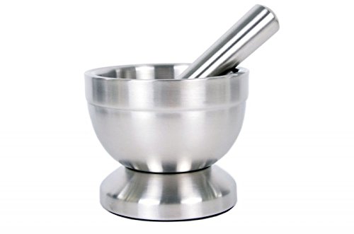 Mörser asus Edelstahl Rostfrei Odelo mit Stössel - 3