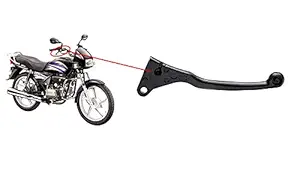 Country Wheels Clutch and Brake Lever for Hero Splendor and Passion Bike (Pack of 2 Black)