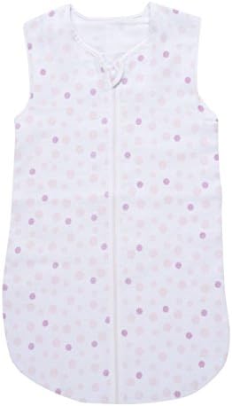 PMP Summer Chiffon Birdy Baby Sleeping Bag 65 cm White/Pink 0-6 Months