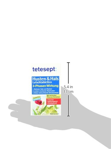 Tetesept Husten und Hals Lutschtabletten, 20 Stück