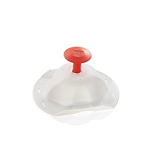 FH29001 Soporte de seguridad para frutas y verduras original de Börner para la mandolina y el rallador. Directo de fábrica. (rojo/blanco)