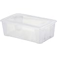 Stefanplast Visualbox Aufbewahrungsbox – 36,5 X 25,5 X 14 Cm, 10 Liter, Transparent & Praktisch