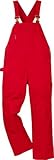 kansas latzhose baumwolle  Robuste LATZHOSE, Arbeitslatzhose 1002 CPM vom Kansas ROT Gr.44