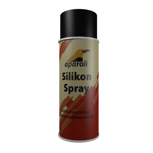 Aparoli 841018 Silikon - Spray, 400 ml, schützt und pflegt Gummi und Kunststoffe