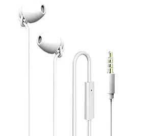 OPTIMA Sleeping Headphones Earphones, Soft Comfortable Silicone Noise Isolating Earbuds with Mic Earplugs for Nighttime, Insomnia, Travel, Sport, Meditation & Relaxation (White)