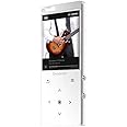 SAMVIX Dynamite MP3 Player 8GB with Bluetooth, Touch Buttons, Voice Recorder, Speaker, Kosher MP3 Players Without Radio, NO Video, NO Pictures White