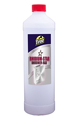 Rhodium-Star (500 ml) - Rhodiumbad, Silberschutz, Alternative Rhodium-Elektrolyt