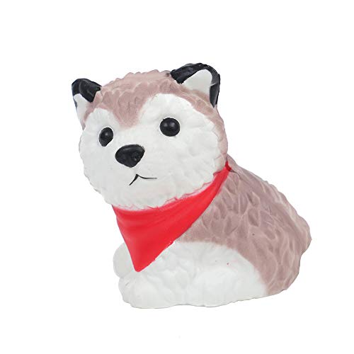 Squishy Kawaii Juguetes, JiaMeng 1 UNIDS Squeeze Spotted Bread Juguetes de descompresión de Perro de Crecimiento Lento perfumados
