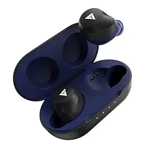 Boult Audio AirBass TrueBuds True Wireless Earbuds with 30 Hours Total Playtime & Deep Bass, Type-C Fast Charging, Touch Controls, IPX7 Fully Waterproof, Noise Isolation and Voice Assistant (Blue)