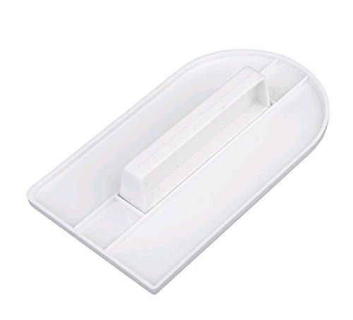 Hosaire Kuchen Glatter Modellierwerkzeug Marzipan DIY Backen Werkzeuge Kunststoff Kuchen dekorieren,Weiss - 5