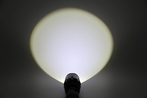 Lawevan® LED CREE XM-L T6 1600 Lumen Taschenlampe 5 Modi Einstellbare Zoomable Taschenlampen+18650 Akku+USB Ladegerät - 7