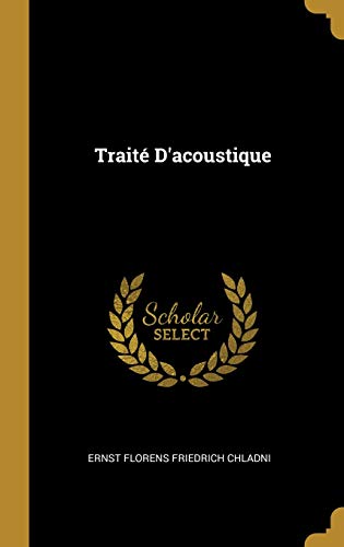 Traité d'Acoustique