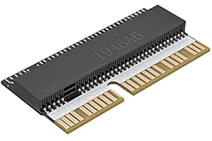ANYOYO M.2 NVMe SSD Convert Adapter Card for Upgrade MacBook Air 2013 2014 2015 2016 2017 and Mac Pro Retina 2013 2014 2015 (nero)