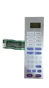 Able GMC25E09 MRGX Microwave Oven Membrane Keypad (Feather Touch)