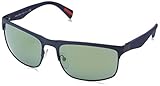 Protective case included Prada Sport PS56PS TFY3C0 60 Gafas de Sol, Azul (Blue/Light Green Petrol), Hombre