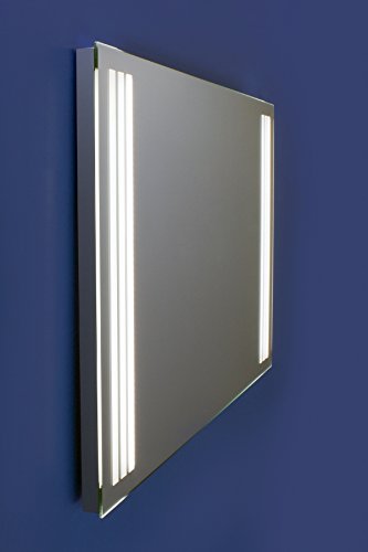 Bricode Süd LED Badezimmerspiegel Clarius (C). Badspiegel in verschiedenen größen mit LED Beleuchtung (warmweiß, 75cm x 50cm (bxh)) - 3