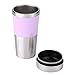 Produktbild Fdit 350ml 12V Auto Edelstahl Zigarettenanzünder Heizung Cup Wasserkocher 3 Farben(Rosa)