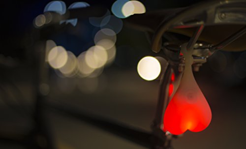 Original Bike Balls – LED Fahrradlicht Hinten Silikon batteriebetrieben (Inklusiv) Lustig Rücklicht - 3