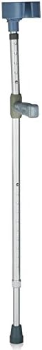 QFFL Crutch Arm Crutches Aluminum Alloy Armpit Double Turn Telescopic Telescopic Medical Elbow 2 Colors Available Crutches Walker ( Color : A )