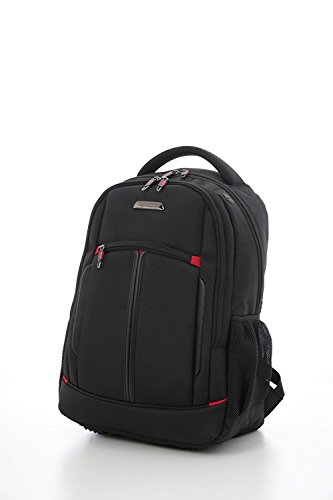 Preisvergleich Produktbild Aerolite Laptop-Rucksack Laptop-Tasche Notebooktasche 55x35x20cm IATA Handgepäck - Zugelassen für Ryanair, Easyjet, BA & Jet2, Schwarz