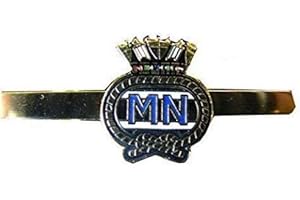HUNTING AND MILITARY STORE Merchant Navy Military Tie Clip