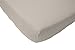 Jollein 511-507-64877 Fitted Sheet Jersey (60 x 120 cm, Brown)