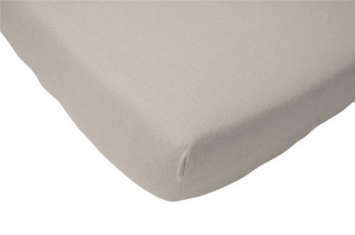 Jollein 511-507-64877 Fitted Sheet Jersey (60 x 120 cm, Brown)