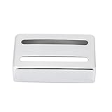 humbucker covered vs uncovered PROTECCIÓN CONTRA EL BIENESTAR: La tapa de la pastilla de guitarra puede proteger la pastilla de la guitarra durante la interpretación musical, es resistente a la corrosión y a las manchas.