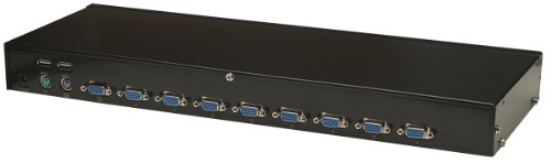 Intellinet 8-Port Rackmount KVM Switch (Combo USB + PS/2, On-Screen Display, inklusive Kabel) 506441 - 4