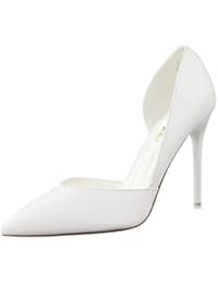 Minetom Mujer Primavera Dulce Clásico Caramelo Colors High Heel Shoes Stiletto Zapatos de Tacón Atractivo Pumps Court Shoes