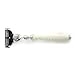 Haryali London Hand Assembled Ivory (Gillette Mach 3) stunning Shaving Razor
