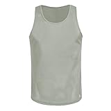 Produp Fashion Tops Herren Ärmelloses Trägershirt T-Shirt Mesh Atmungsaktiv Bodybuilding Sport Fitness VES Comfoutable Sport Pullover