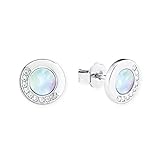 Leicht zu schließen: Das Endstück des Ohrsteckers lässt sich leicht auf die 9 mm lange Nadel schieben und sorgt für einen sicheren Halt des Ohrrings.