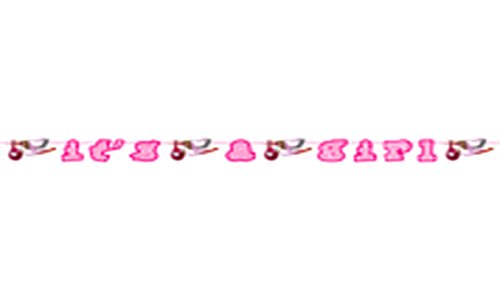 Girl Komplettset Girlande Konfetti Luftballons Girlanden Babyparty - 6