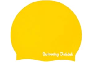 DOKDUK Swimming Cap, Kids Swim Cap Silicone Swimming Hat 100% Latex-Free Durable & Waterproof Swimming Cap for Girls And Boys comfortable Swimming Cap for Kids 6-14 Years